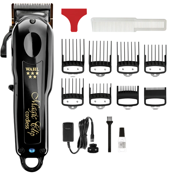 Wahl 5 Star Black Cord-Cordless Magic Clip – Black - Professional Barbershop Equipment at Beauty Republic Equipment Store